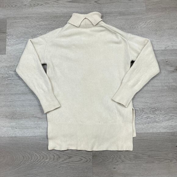 Joseph High Neck Soft Merino Wool Seam Turtleneck Sweater Women's M - Picture 3 of 10